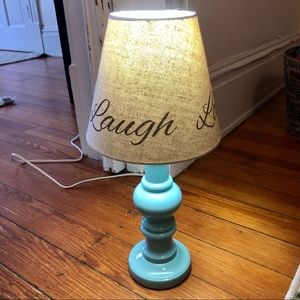“Live, Laugh, Love” Small Lamp